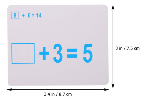 2 Juegos De Tarjetas Didácticas De Matemáticas, Tarjetas Did