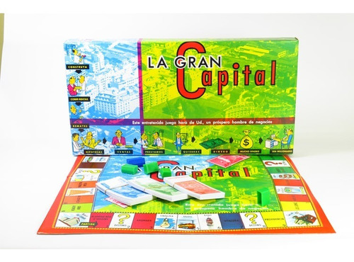 Juego De Mesa  La Gran Capital - Nuevo Y Sellado / Diverti