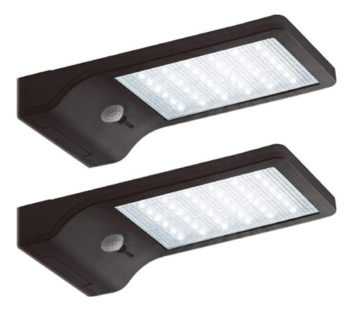 Paquete De 2 Luces Led Con Sensor De Movimiento Solar Para P