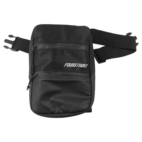 Imagen 1 de 9 de Muslera Riñonera Moto Fourstroke Speed Leg Bag 3 Litros Um