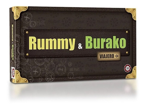 Juego De Mesa Rummy Burako Viajero 1066