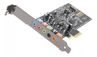 Tarjeta Sonido Creative Pcie Audigy Fx 5.1 Sb1570 Color Negro