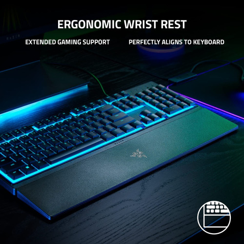 Razer Ornata V3 X Gaming Keyboard: Low-profile Keys - Sil...