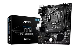 Motherboard Msi H310m Pro-vdh Plus Ddr4 Hdmi Socket 1151