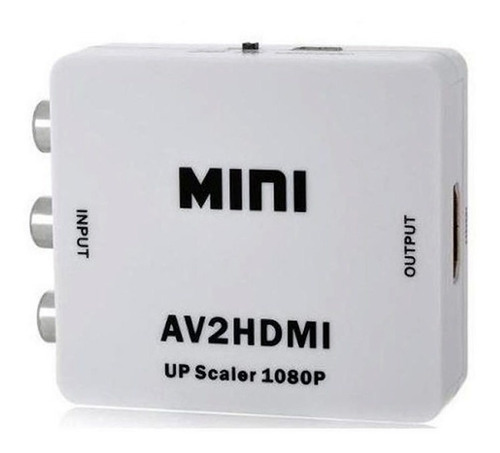 Conversor Adaptador Video 3 Rca Av Para Hdmi