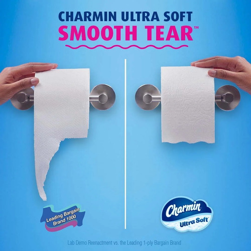 Charmin Ultra Soft Papel Higiénico 12 Mega Rollos