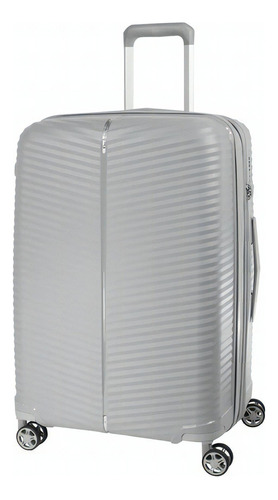 Valija Samsonite Varro Spinner Rigida - Mediana Color Gris