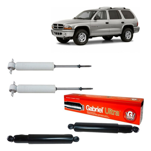 Kit Amortiguadores Tras Del  Para Dodge Durango 2wd 98-03