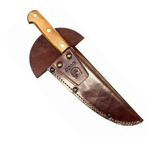 Cuchillo Eskilstuna 398 Hoja 20cm Inox Cabo De Madera +vaina