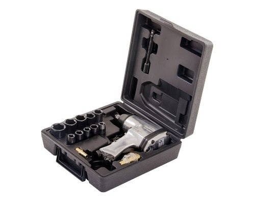 Imagem 3 de 3 de Chave De Impacto 1/2 313nm 17 Pç 90psi 700 Rpm Encaixe 1/2
