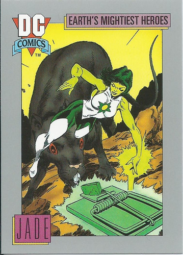 Barajita Jade Dc Comics 1991 #59 Mightiest Heroes