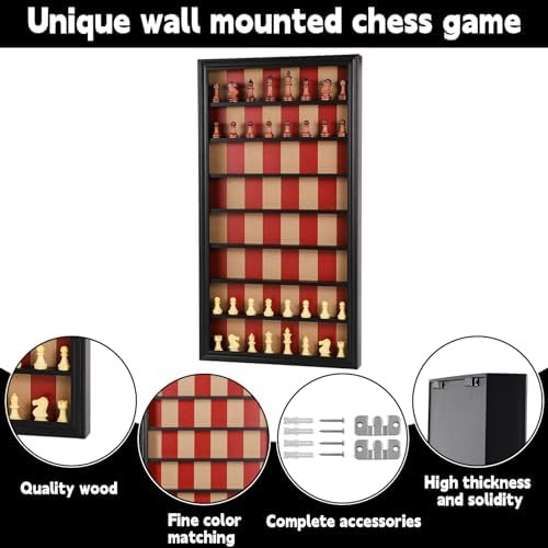 Juego De Ajedrez Gigante En Pared: Estrategia Y Diversión