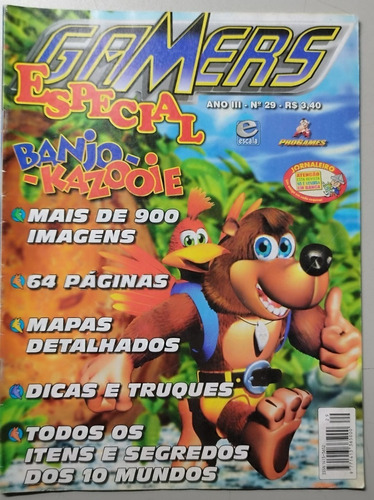 Revista Gamers Especial Nº 29 - Banjo - Kazooie