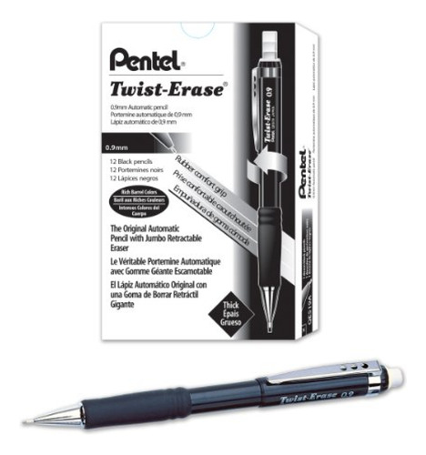 Goma De Borrar  Pentel Twist-erase Iii Portaminas (0,9 Mm) B