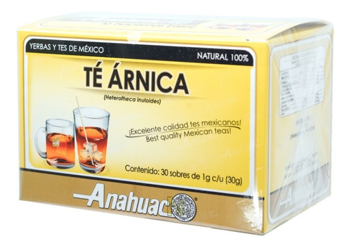 (4 Pzas) Te Arnica (30 Sobres) Anahuac