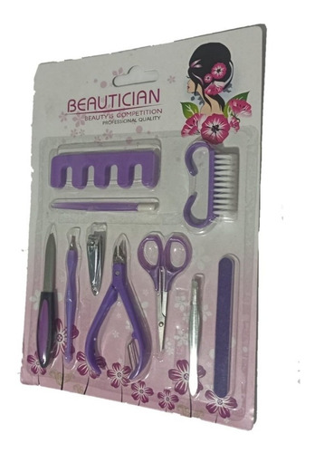 Set De Manicura Y Pedicura, Kit De Manicura Y Pedicura