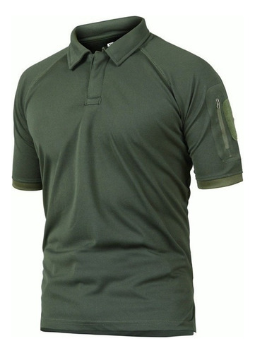 Polo For Hombre Playera Corta Deportiva Táctica Militar [s