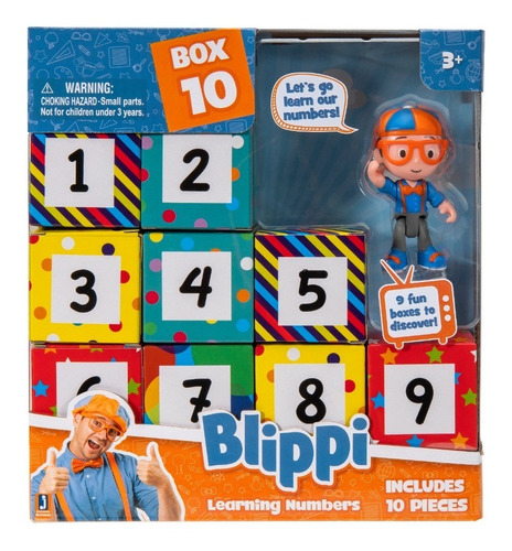 Figura Blippi Caja Sorpresa Coleccionables Varios Modelos 