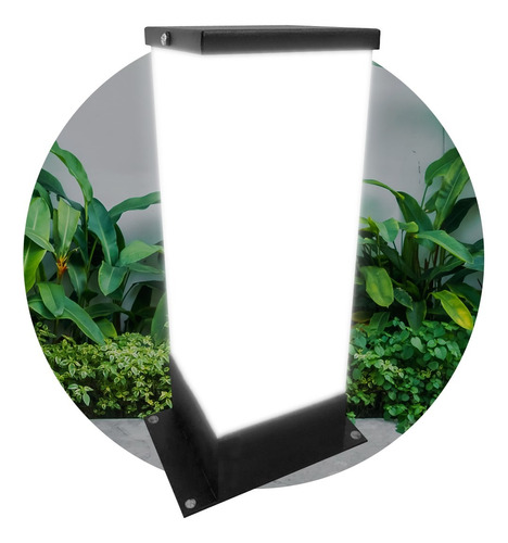 Farol Columna Piso Sendero Exterior Iluminacion G300 Pack 4