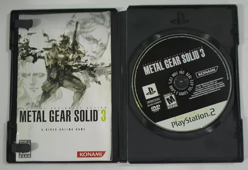 Jogo/cd Playstation 2 Original: Metal Gear Solid 3 - Ps2 -mf em