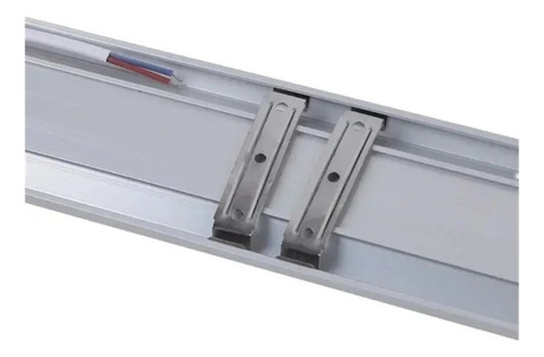 Foco Led Tubo Plano Iluminacion Luz 36w Canaleta 120cm /f096