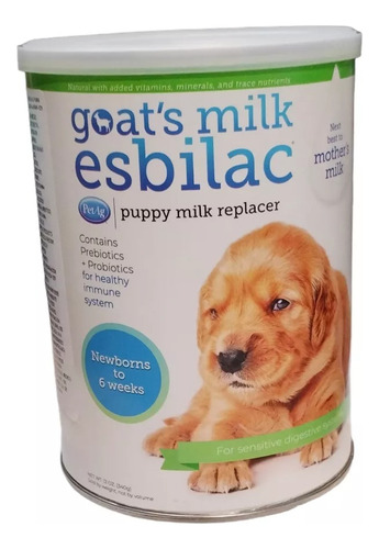 Sustituto De Leche Para Perro Esbilac 340 Gr Para Bulldog