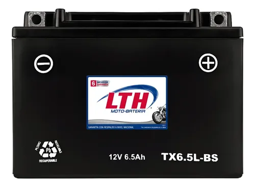 Batería Moto Lth Italika Ft125 Roja 125cc - Tx6.5l-b