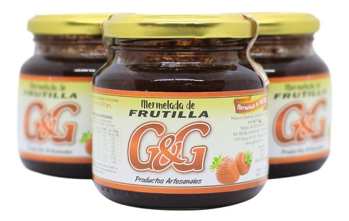 Mermelada De Frutilla G&g X 250g