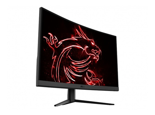 Monitor Gamer Optix Curved Full Hd G27c4 1ms 165hz Msi Cor Preto 100V/240V