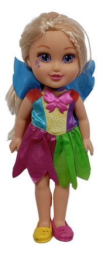 Muñeca My First Sparkle Girlz 35cm Soy Rainbow Hada Original (Usado)