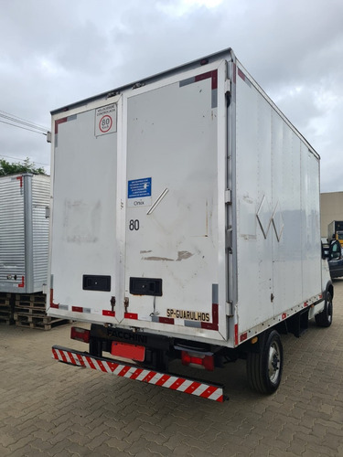 Imagem 3 de 11 de Iveco Daily 35s14 Ano 2013 Unico Dono Bau 3,50mts Chapa
