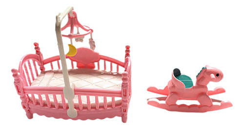 Conjunto De Casa De Boneca Para Decoração De Berço Modelo
