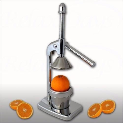 Exprimidor Jugo Manual Acero Inoxidable Naranja Limon