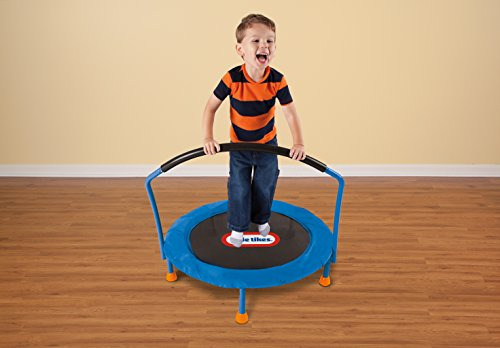 Trampolin Cama Elastica Para Niños Con Barra De Seguridad