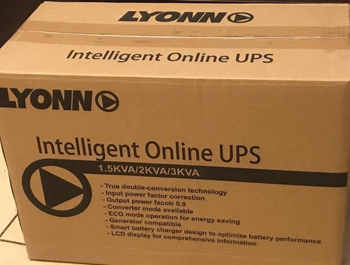 Ups 3 Kva 3000va Online Senoidal C/ Baterial Lyonn Ult-3000v
