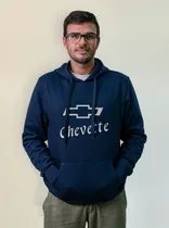 Comprar Buzo Canguro Capucha Hombre Bordado Diseño Chevolet Chevette