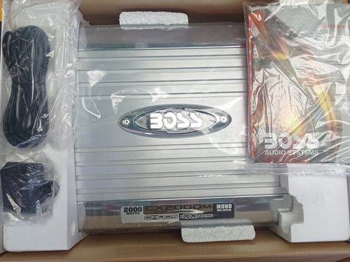 Imagen 2 de 2 de Boss Audio Cx2000m Monoblock Ab 2ohm 2000w