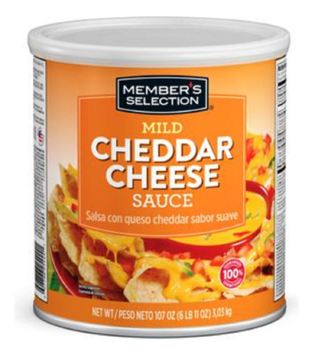 Salsa De Queso Cheddar 3.03 Kg - g a $23