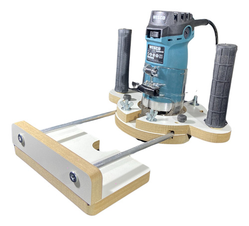 Adaptador Para Tupia Manual - Jig De Guia De Cortes Precisos