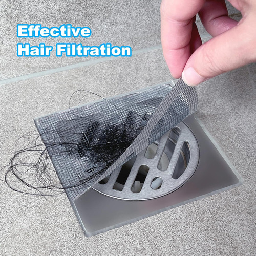 50pcs Filtro Desechable Para Desague, Atrapa Pelos Ducha