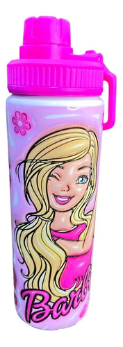 Termo Niña Personalizado Botella Infantil 750ml Barbie Lpk 