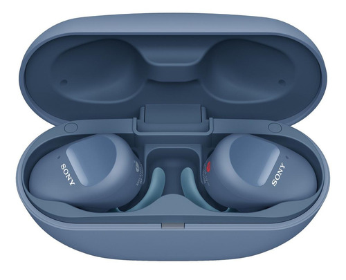 Imagen 1 de 5 de Audífonos in-ear inalámbricos Sony WF-SP800N azul