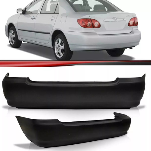 Paragolpe Trasero P/toyota Corolla 2003 04 05 06 07 08 Impor