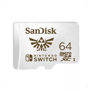 Cartão Memória Sandisk64gb Nintendo Switch Micro Sd Original