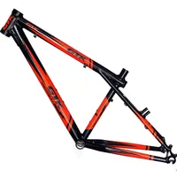 Comprar Quadro De Bike Aro 26x16 Gtk Evolution 0.1 Preto Com Laranja
