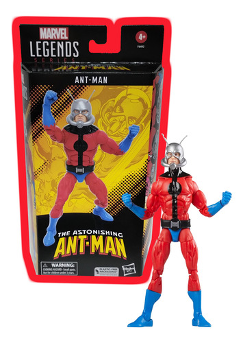 Marvel Legends Ant Man Clasico Figura Hasbro Hombre Hormiga