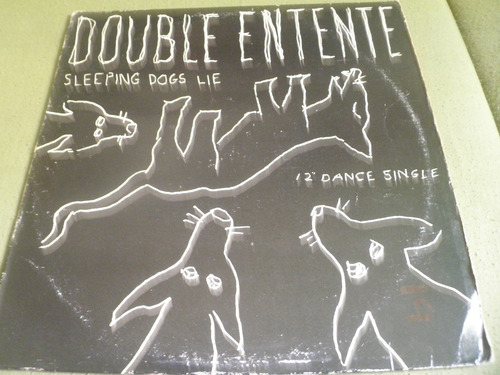 Disco Remix Vinyl Double Entente - Sleeping Dogs Lie (1984)