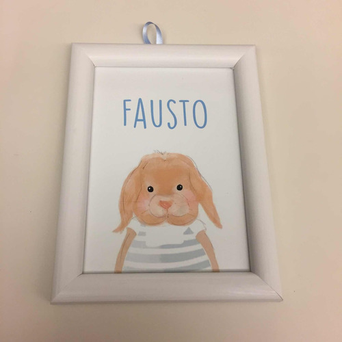 Cuadrito Nombre Bebe Nacimiento Personalizado