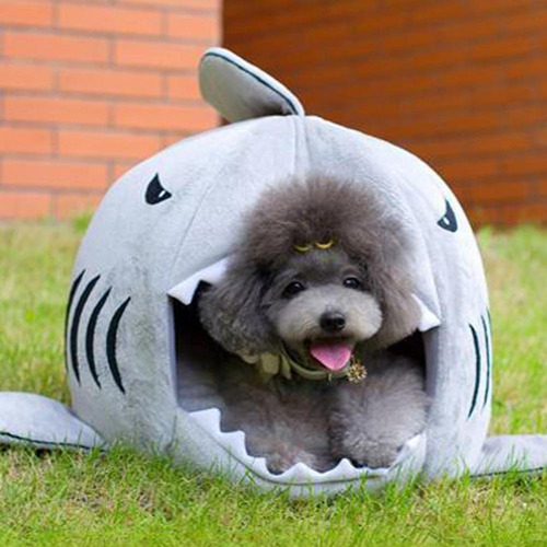 Tiburón Gato Cama Del Perro De Perrito Caliente Acogedora 