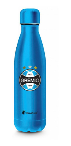 Garrafa Térmica Metal Emborrachado Neo Grêmio 500ml